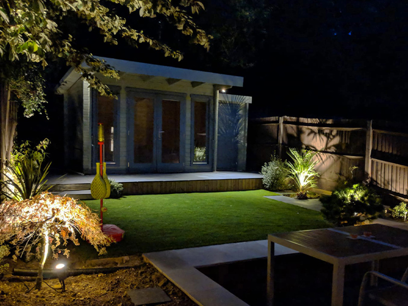 anti glare garden lighting in south-wales